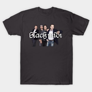 Black Midi cool logo official real T-Shirt